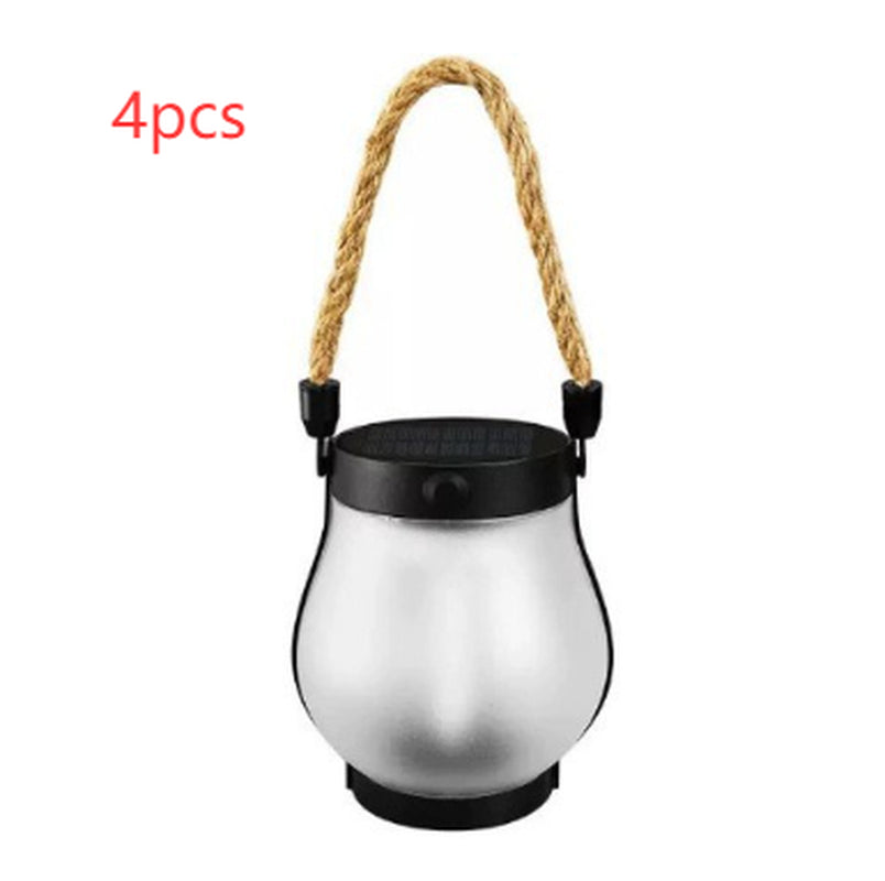 Outdoor Lighting Flickering Flame Garden Lamp