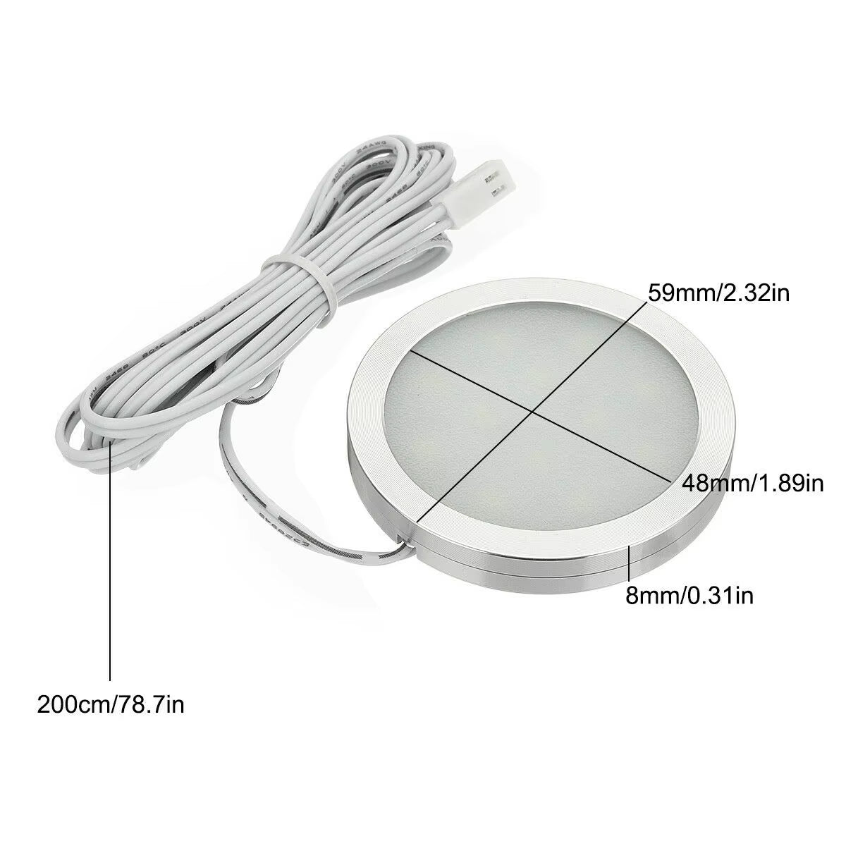 4PCS Camper Lighting Caravan RV Light 12V LED Indoor Light Car Interior LED Reading Light Car Ceiling Lighting