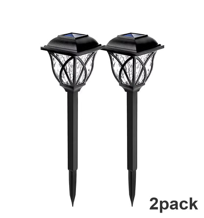 1-10Pack Solar Yard Lights Bright Lawn Lights Outdoor Waterproof Led Solar Pathway Lights Landscape Path Lights