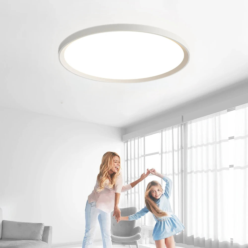 Waterproof and Insect-Proof round LED Ceiling Light Ceiling Panel Light Bathroom Living Room Bedroom Home Lighting Lighting