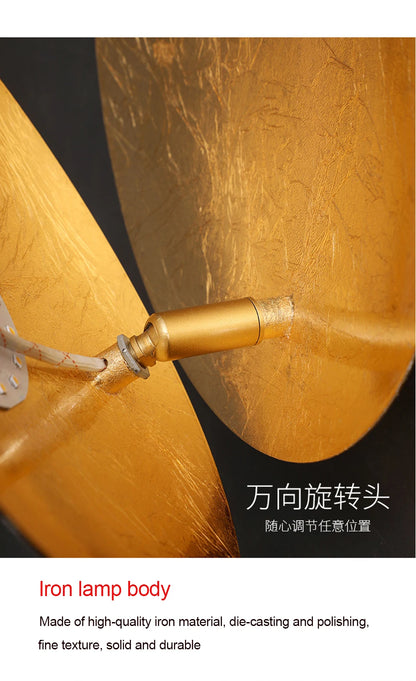Modern Aisle Corridor round Wall Lamp Bedroom Eclipse Wall Lighting Indoor Bedside Lighting Decoration Living Room Wall Light