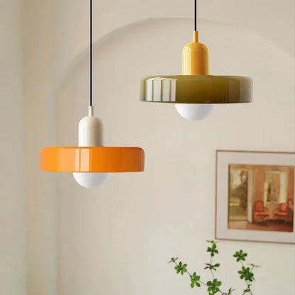 Nordic Retro Glass Chandelier Living Room Dining Room Bedroom Kitchenmodern Lighting Decoration Retro Lighting Fixture E27LED