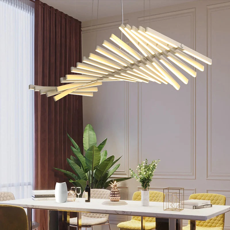 Modern Ceiling Chandelier Lighting LED Kitchen Island Lamps Parlor Lighting Home Fixtures Nordic Dining Room Bar Hanging Lights