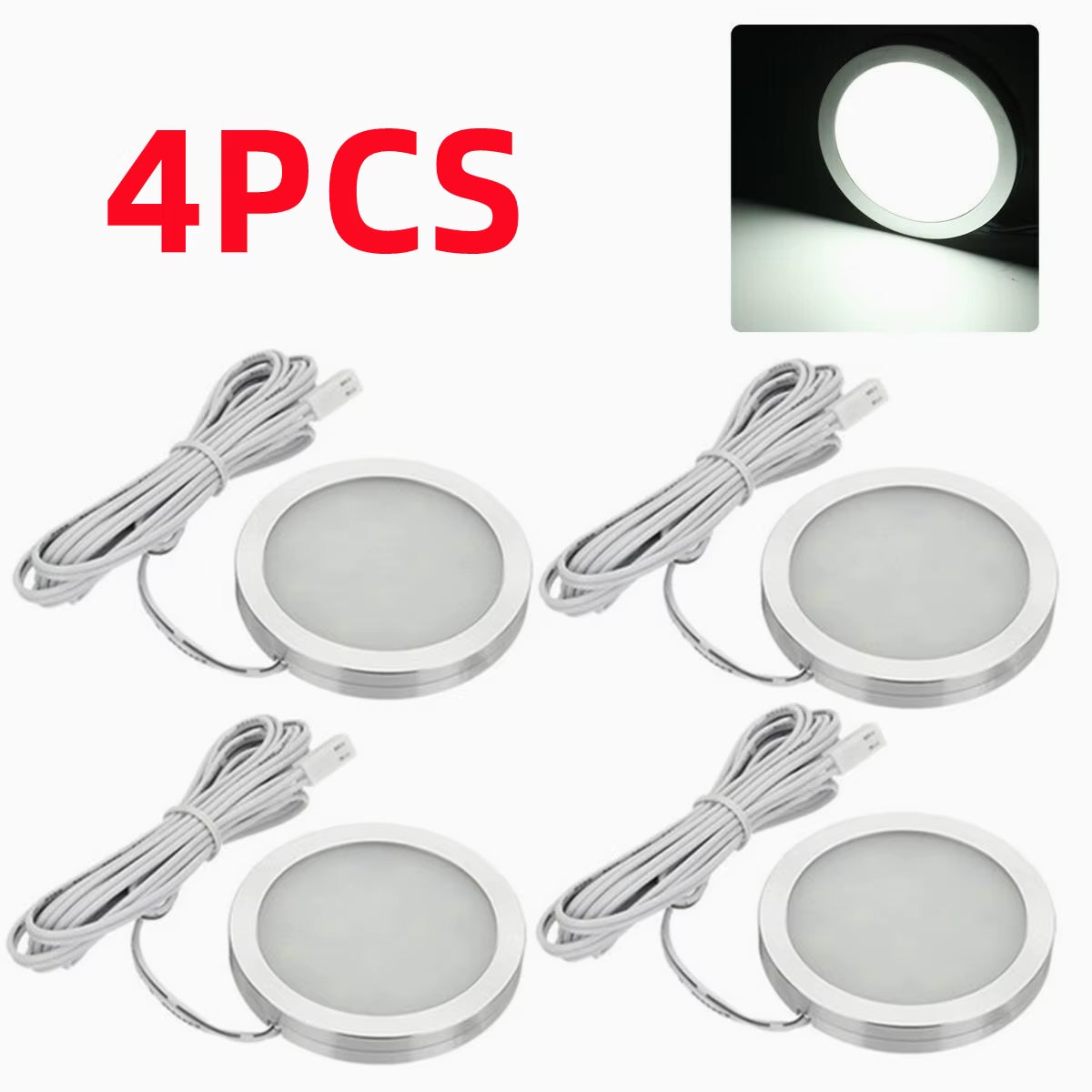 4PCS Camper Lighting Caravan RV Light 12V LED Indoor Light Car Interior LED Reading Light Car Ceiling Lighting