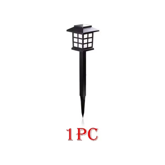 1-10Pack Solar Yard Lights Bright Lawn Lights Outdoor Waterproof Led Solar Pathway Lights Landscape Path Lights