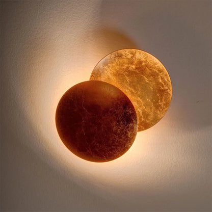 Modern Aisle Corridor round Wall Lamp Bedroom Eclipse Wall Lighting Indoor Bedside Lighting Decoration Living Room Wall Light