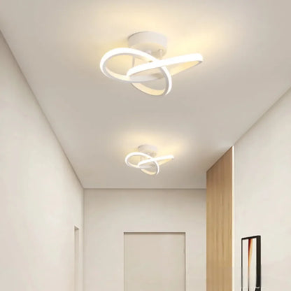 Modern LED Ceiling Light Corridor Lighting Fixture Minimalist Line Lamps Aisle Entryway Staircase Corner Indoor Lighting