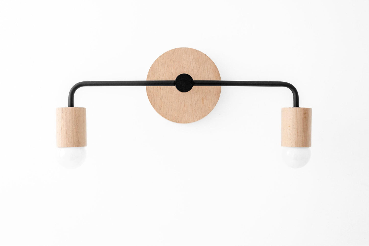 Vanity Light - Wood Sconce - Bathroom Light - Farmhouse Lighting - Rustic Lighting - Model No. 1071